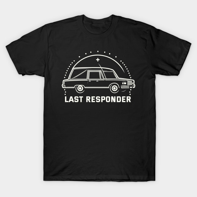 Last Responder // Retro Design T-Shirt by Trendsdk